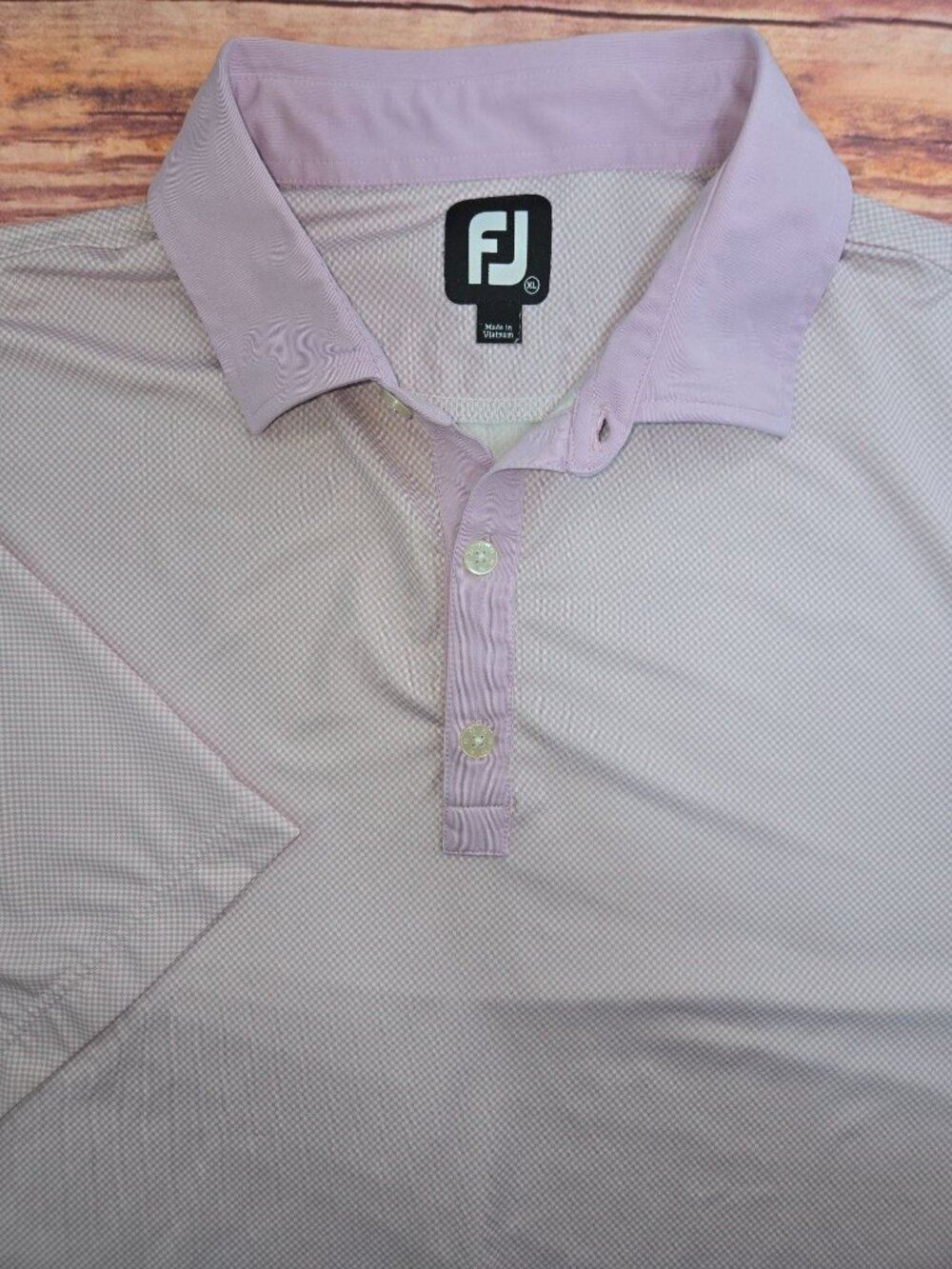 FootJoy FJ Mens Purple Polo Golf XL "Touchstone Golf Course"